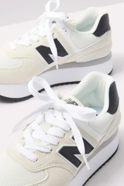 Shoes<NEW BALANCE 574 + Sneaker Linen/Phantom