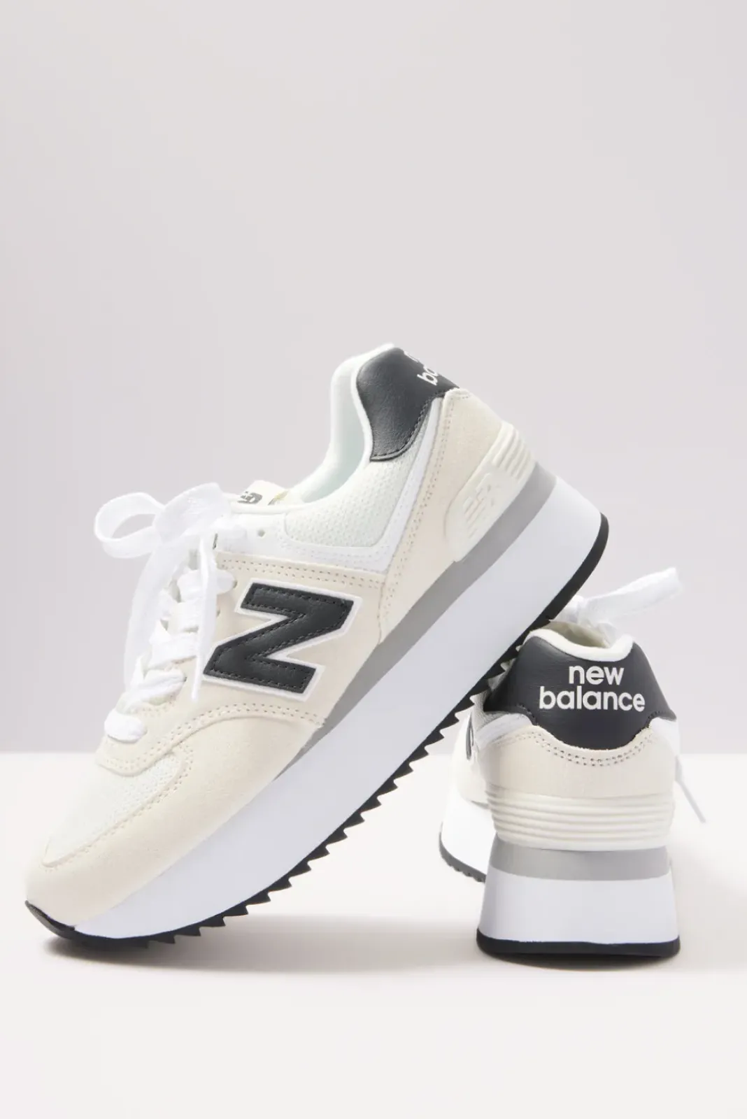 Shoes<NEW BALANCE 574 + Sneaker Linen/Phantom