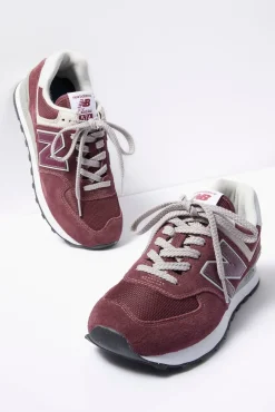Shoes<NEW BALANCE 574 Sneaker Burgundy
