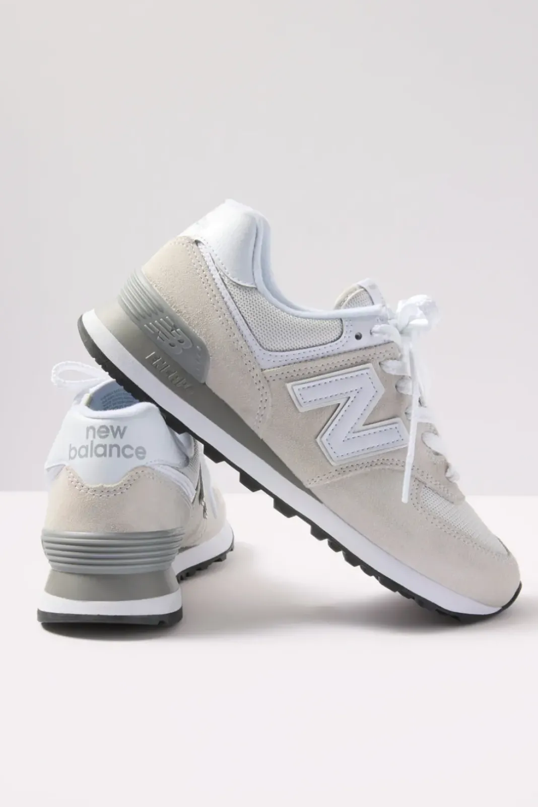 Shoes<NEW BALANCE 574 Sneaker Nimbuscloud/White
