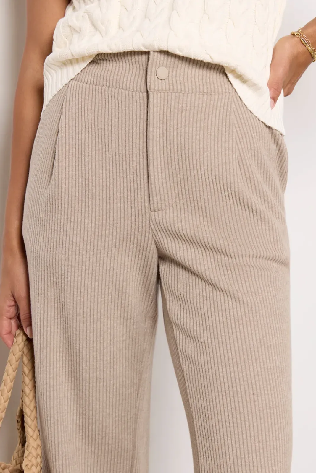 Pants & Leggings<VARLEY Aberdeen Straight Leg Pant Taupemarl