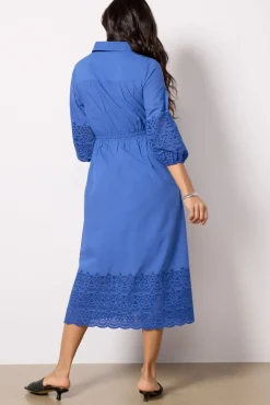 Dresses<EVEREVE Addison Eyelet Dress Blue