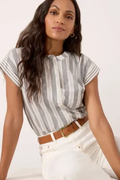 Tops & Tees<EVEREVE Addison Mix Shirt Stripe