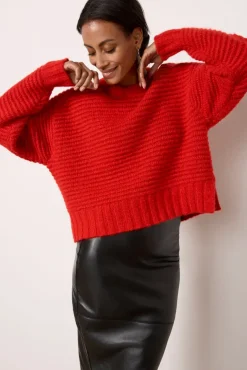 Sweaters<PISTOLA Adina Pullover Rouge