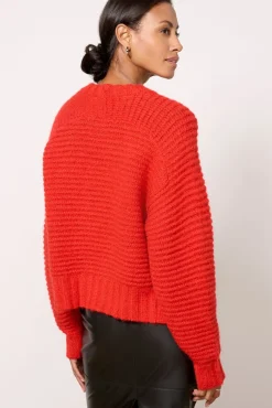 Sweaters<PISTOLA Adina Pullover Rouge