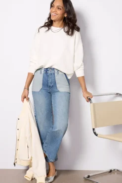 Matching Sets|Sweatshirts<SPANX AirEssentials Crew Powder