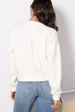 Matching Sets|Sweatshirts<SPANX AirEssentials Crew Powder