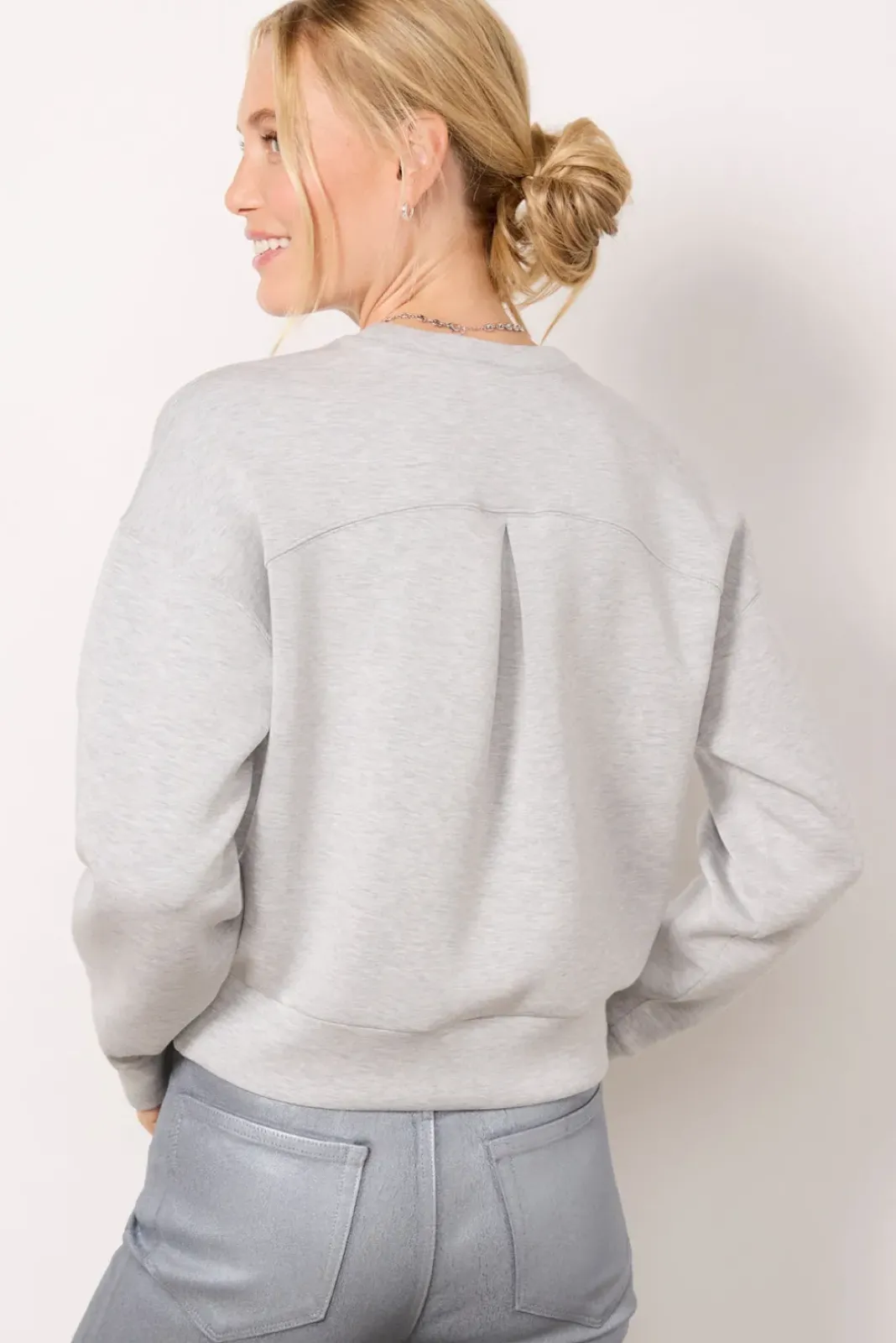 Sweatshirts<SPANX AirEssentials Crew Lightheathergrey