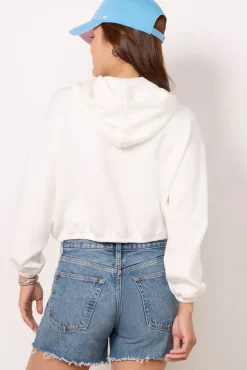 Sweatshirts<SPANX AirEssentials Cropped Hoodie Powder