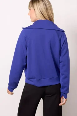 Sweatshirts<SPANX AirEssentials Half Zip Deepazure
