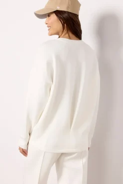 Sweatshirts|Matching Sets<SPANX AirEssentials Long Crew Powder
