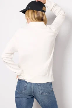 Sweatshirts<SPANX AirEssentials Luxe Half Zip Tunic Powder