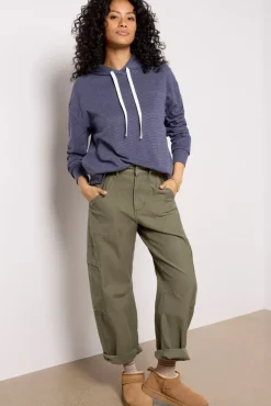 Sweatshirts<EVEREVE Alana Brushed Hoodie Darkstripe