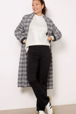 Pants & Leggings<VELVET Albee Ponte Pant Black