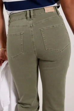 Jeans<PAIGE Alexis Cargo Vintageivygreen