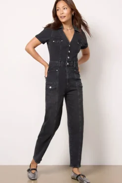 Jumpsuits & Rompers<PAIGE Alexis Jumpsuit Darkasphalt