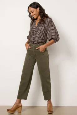 Jeans<PAIGE Alexis Workwear Pant Vintagebayougreen