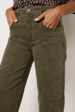 Jeans<PAIGE Alexis Workwear Pant Vintagebayougreen