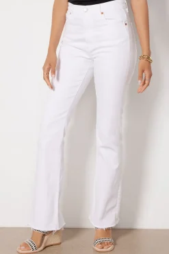 Jeans<AG Alexxis Boot Authenticwhite