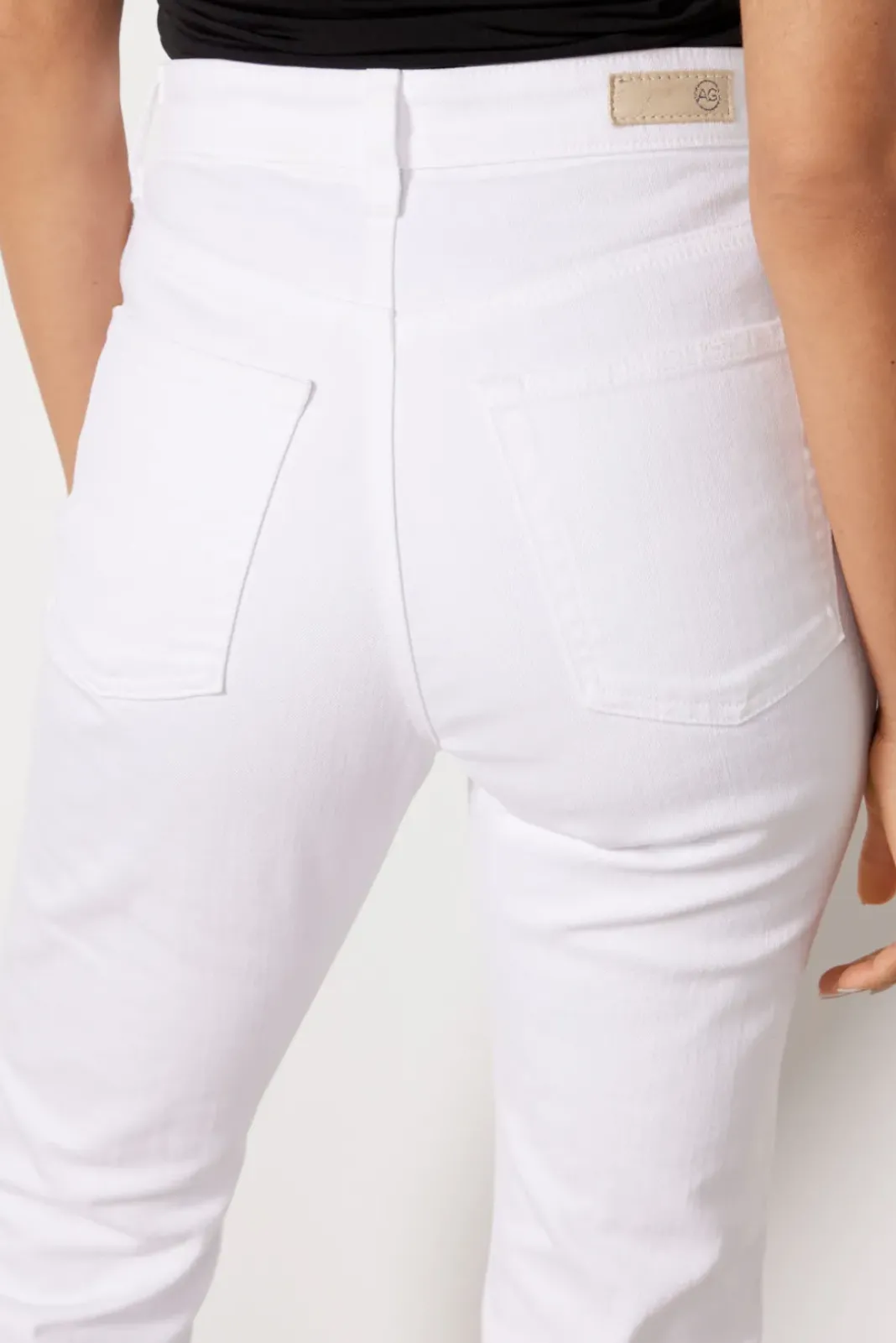 Jeans<AG Alexxis Boot Authenticwhite