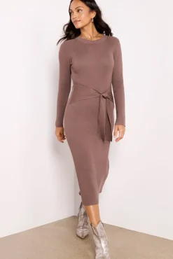 Dresses<EVEREVE Alfie Sweater Dress Oatmeal