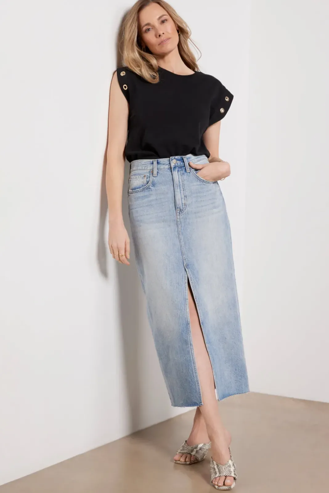 Skirts<PISTOLA Alice Midi Skirt Brooklyn