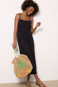 Dresses<MICHAEL STARS Allora Midi Dress Black