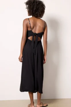Dresses<MICHAEL STARS Allora Midi Dress Black