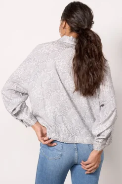 Tops & Tees<LNA Alpine Button Up Greyboa