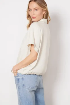 Tops & Tees<LNA Alpine Button Up Bone