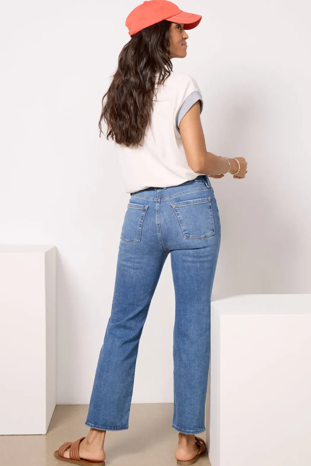 Jeans<GOOD AMERICAN Always Fits Good Legs Straight Indigo316