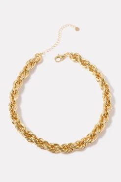 Jewelry<EVEREVE Amber Statement Necklace Gold