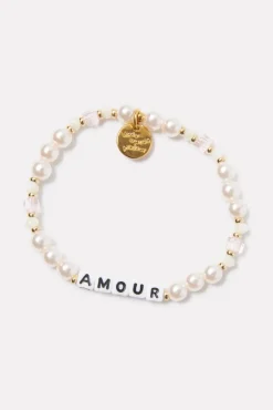 Jewelry<LITTLE WORDS PROJECT Amour Bracelet Pearl/Pink