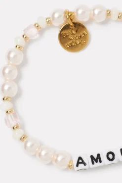 Jewelry<LITTLE WORDS PROJECT Amour Bracelet Pearl/Pink