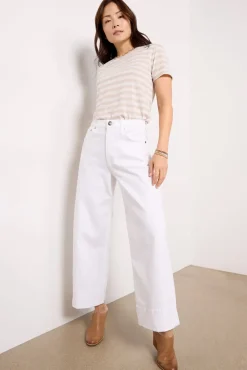 Jeans<RAG AND BONE Andi w Cuff White