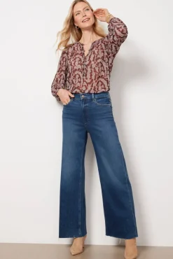Jeans<PAIGE Anessa 31` w Raw Hem Arpeggio