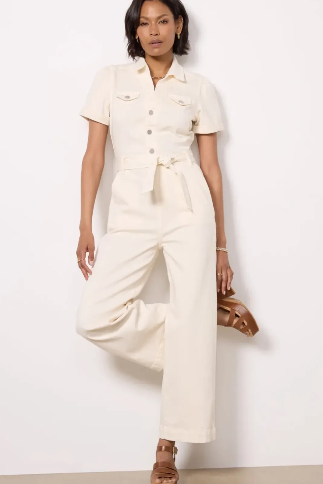 Jumpsuits & Rompers<PAIGE Anessa Jumpsuit Quartzsand