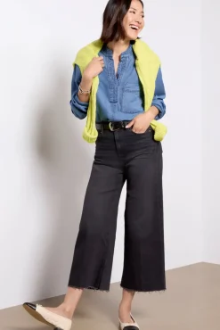 Jeans<PAIGE Anessa Petite Blacklotus