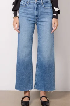 Jeans<PAIGE Anessa w Raw Hem Bebop