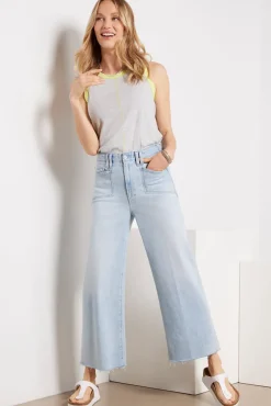 Jeans<PAIGE Anessa w Set in Pockets Shootingstar
