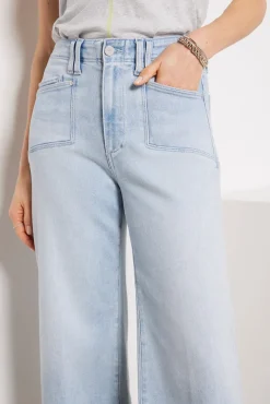 Jeans<PAIGE Anessa w Set in Pockets Shootingstar