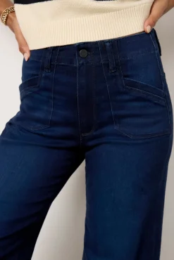 Jeans<PAIGE Anessa w Welt Utility Pockets Starboard