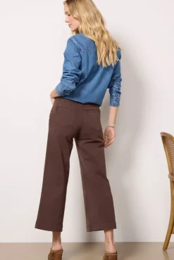 Pants & Leggings<PAIGE Anessa Wide Leg Richchocolate