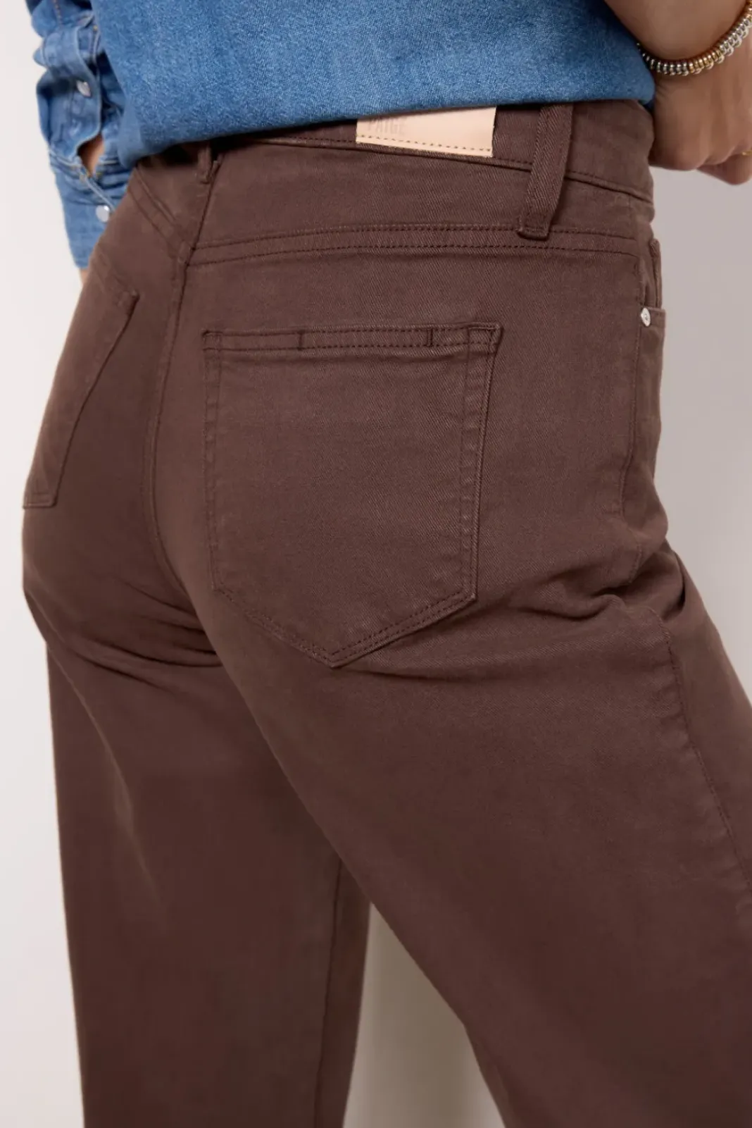 Pants & Leggings<PAIGE Anessa Wide Leg Richchocolate