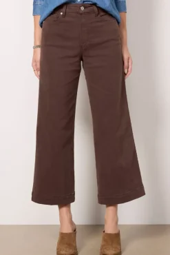 Pants & Leggings<PAIGE Anessa Wide Leg Richchocolate