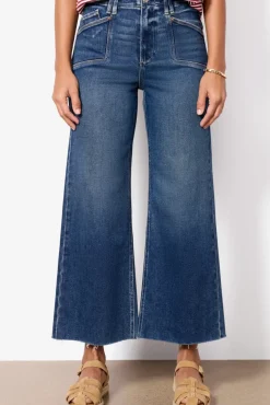 Jeans<PAIGE Anessa with Inset Pockets Amoroso