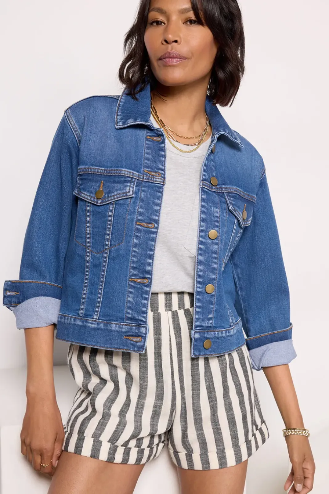 Blazers & Jackets<KUT FROM THE KLOTH Angela Denim Jacket Engross