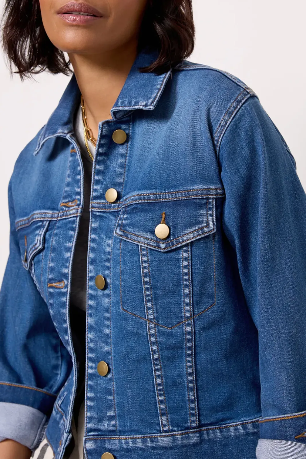 Blazers & Jackets<KUT FROM THE KLOTH Angela Denim Jacket Engross