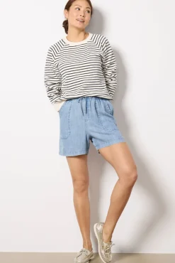 Shorts & Cutoffs<SPLENDID Angie Short Indigo