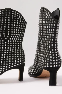 Shoes<DOLCE VITA Anzel Crystal Stud Boot Black